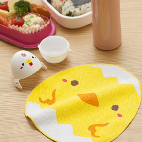 <b>【完売】</b>にわとり親子のおしぼりケース (タオル付き)