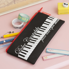 【完売】Piano line シンプルペンケース