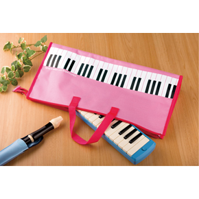 【完売】Piano line 鍵盤ハーモニカ収納バッグ（ピンク）