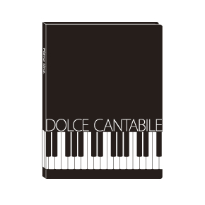 【完売】Piano line クリアブック