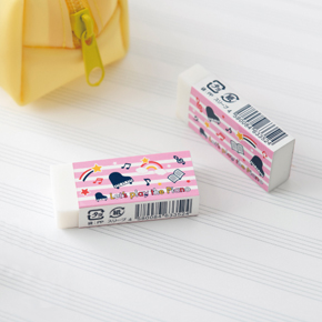 Piano Line 消しゴム スター ピンク ピアノグッズ 在庫対応ノベルティ 名入れ等 ノベルティグッズ 販促品の力匠