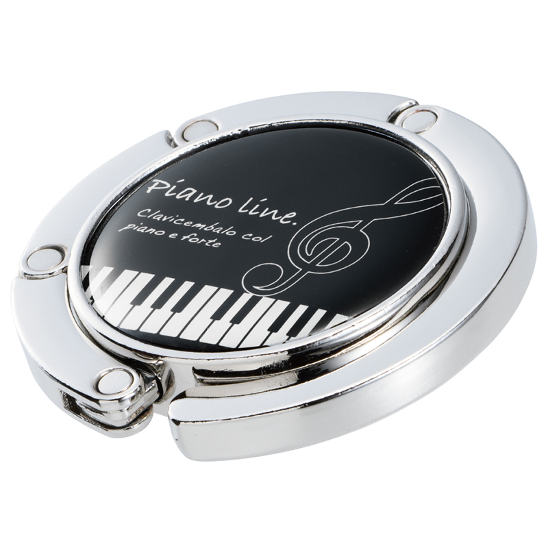 【完売】Piano line バッグハンガー（ト音記号）