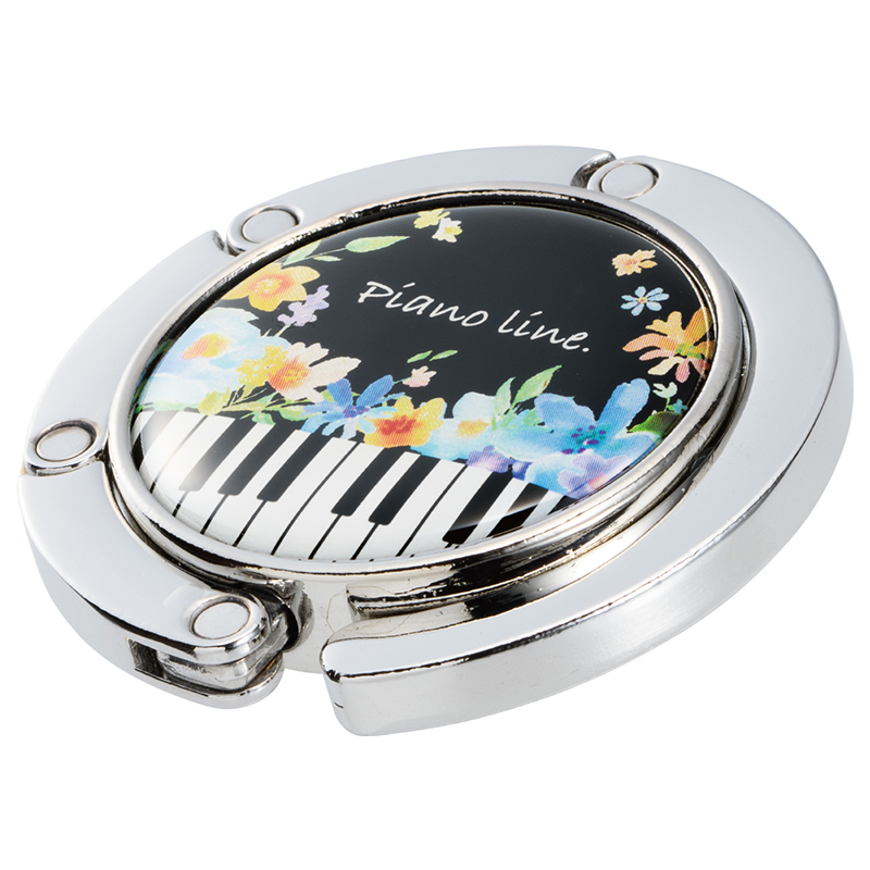 【完売】Piano line バッグハンガー（フラワー）