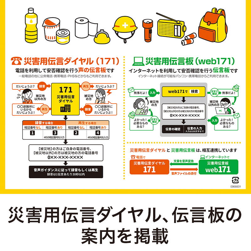 防災意識の向上にも◎