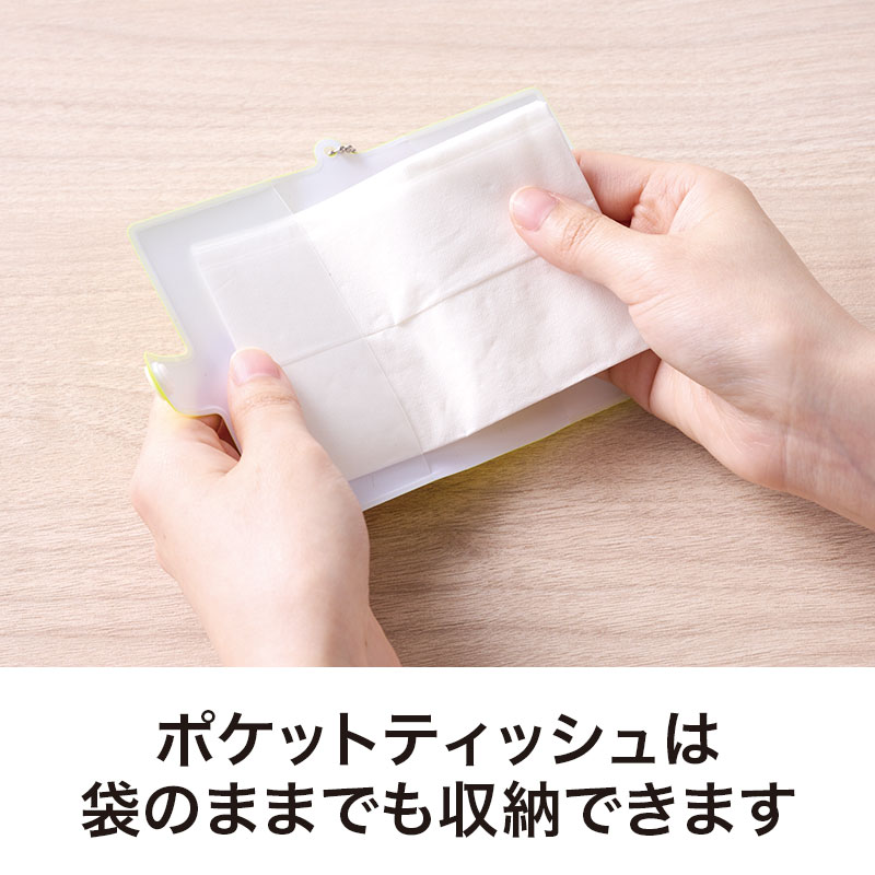 袋のままでも収納可能