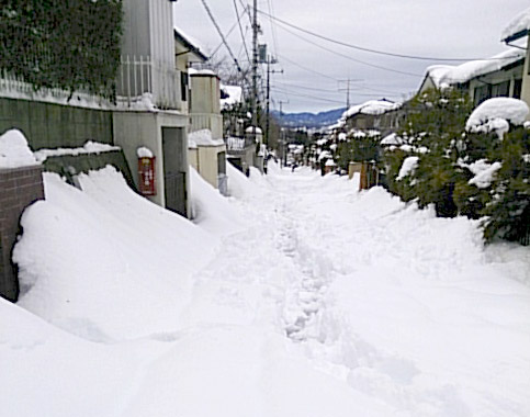 力匠部屋～「最寄駅を降りると雪国であった」